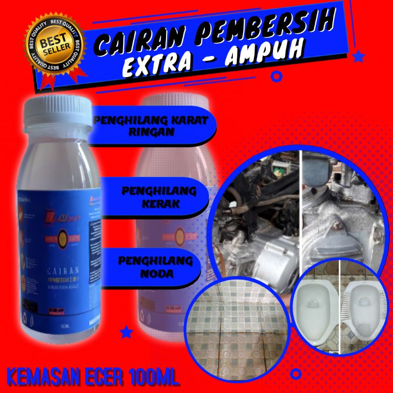 PEMBERSIH KERAK LANTAI KERAMIK KAMAR MANDI PENGHILANG KARAT PERALATAN DAPUR PANCI KOMPOR WAJAN AMPUH