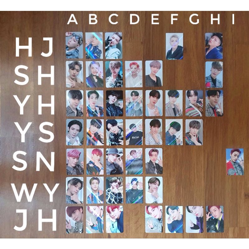 Photocard pc Ateez Fever Part 2 Makestar MS MMT Apple Music Apmus Ktown4u