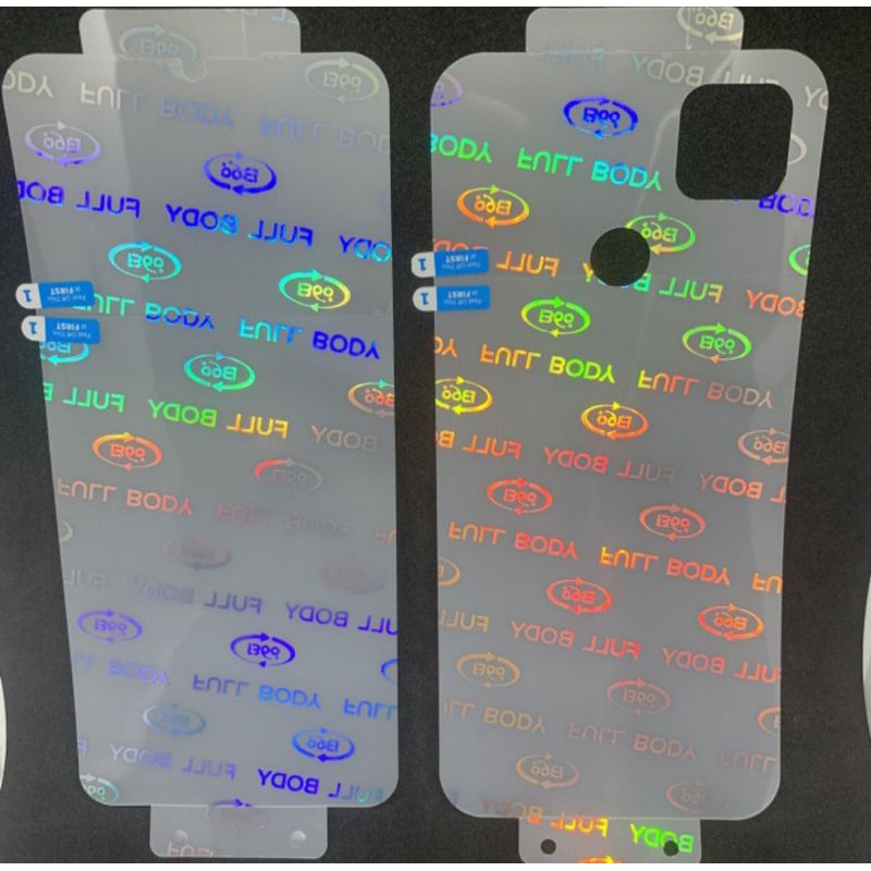 For Xiaomi Redmi 9C New Anti Gores Screen Protector Hydrogel Depan Belakang Full Cover