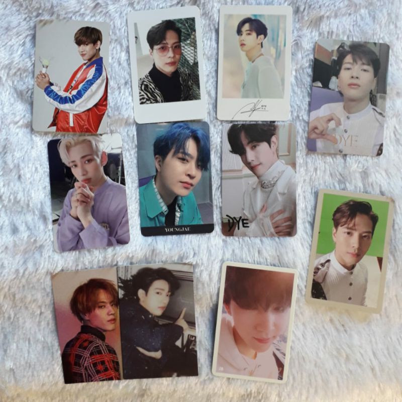 GOT7 PHOTOCARD PC JACKSON JINYOUNG BAMBAM JB MARK YOUNGJAE POLA EOY SPINNING TOP LIGHTSTICK PRESENT 