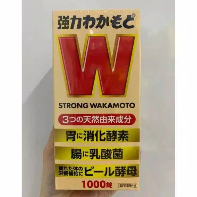 Strong Wakamoto 1000 tablet / Obat lambung strong Wakamoto
