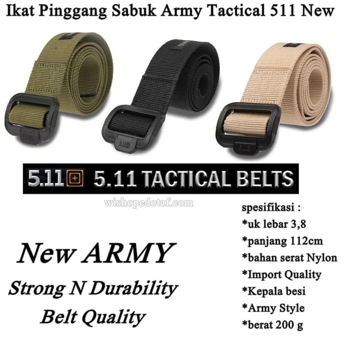 Ikat pinggang Army Tactical 511