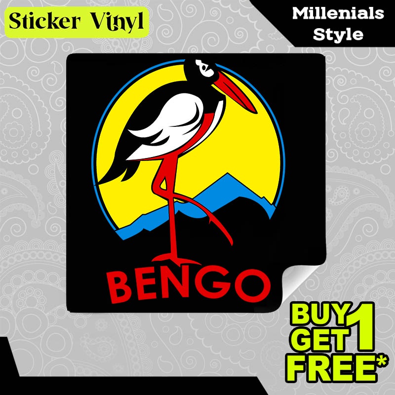

Stiker Sticker Bengo Gambar Unik Desain Keren dan Kekinian Aesthetic Bahan Vinyl Satuan Anti Air