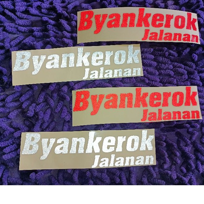 STIKER MOTOR RX KING BIANG KEROKJALANAN PARIASI MOTOR AKSESORIS MOTOR HELM LOGO CUTTING VIRAL KEKINIAN COD MURAH ANTI AIR