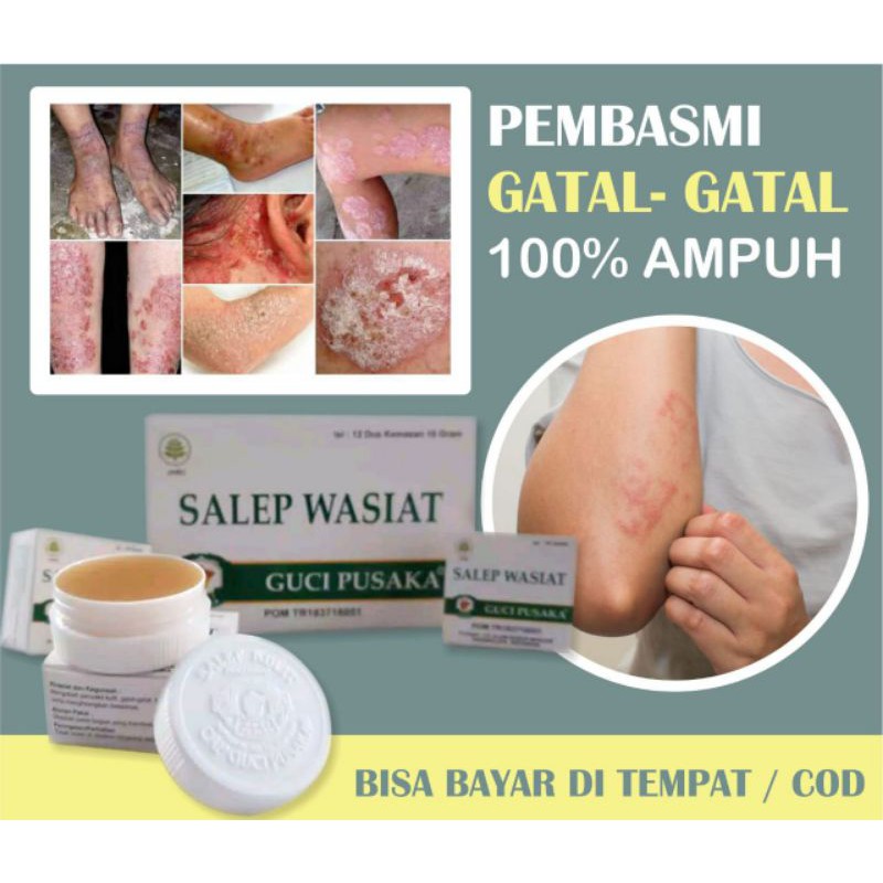 Jual Salep Wasiat Obat Gatal Gatal Obat Alergi Kulit Penghilang Bekas ...