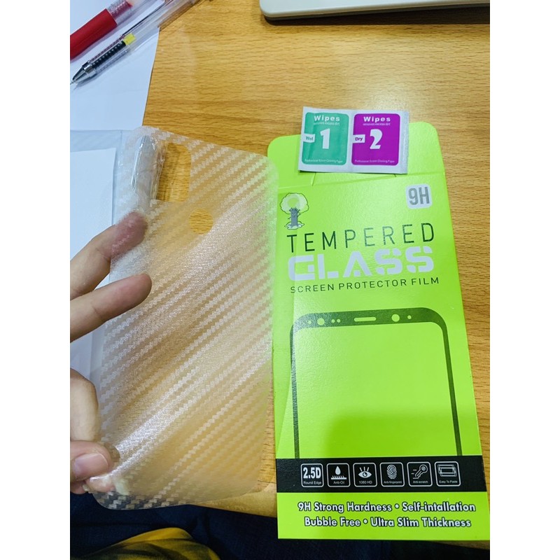 *SKIN KARBON* Garskin / stiker karbon / Skin carbon / 3D karbon Anti Gores Realme C15