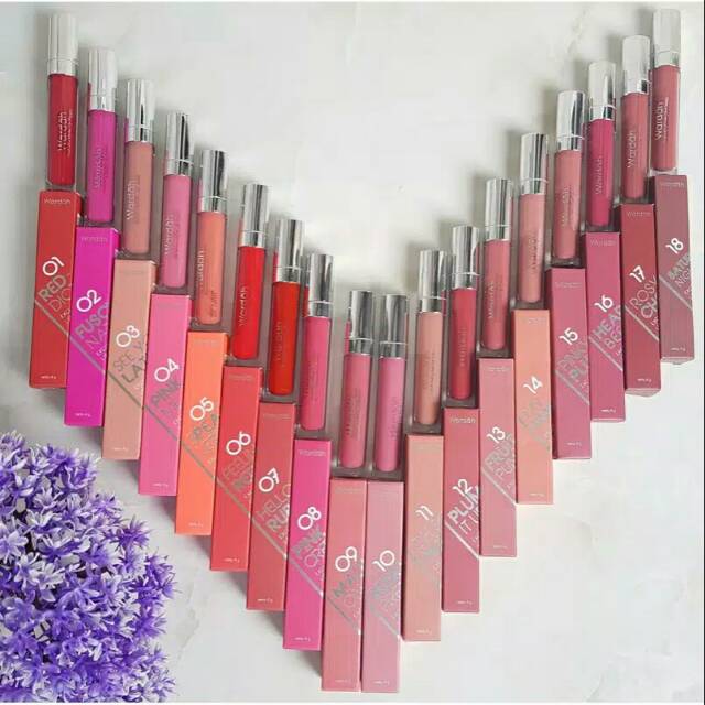Wardah EXCLUSIVE / Lip cream 18 warna