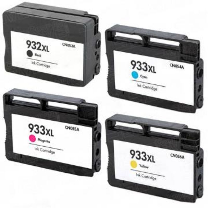 PAKET TINTA PRINTER HP 932XL DAN HP 933XL [B/C/M/Y] KOSONGAN