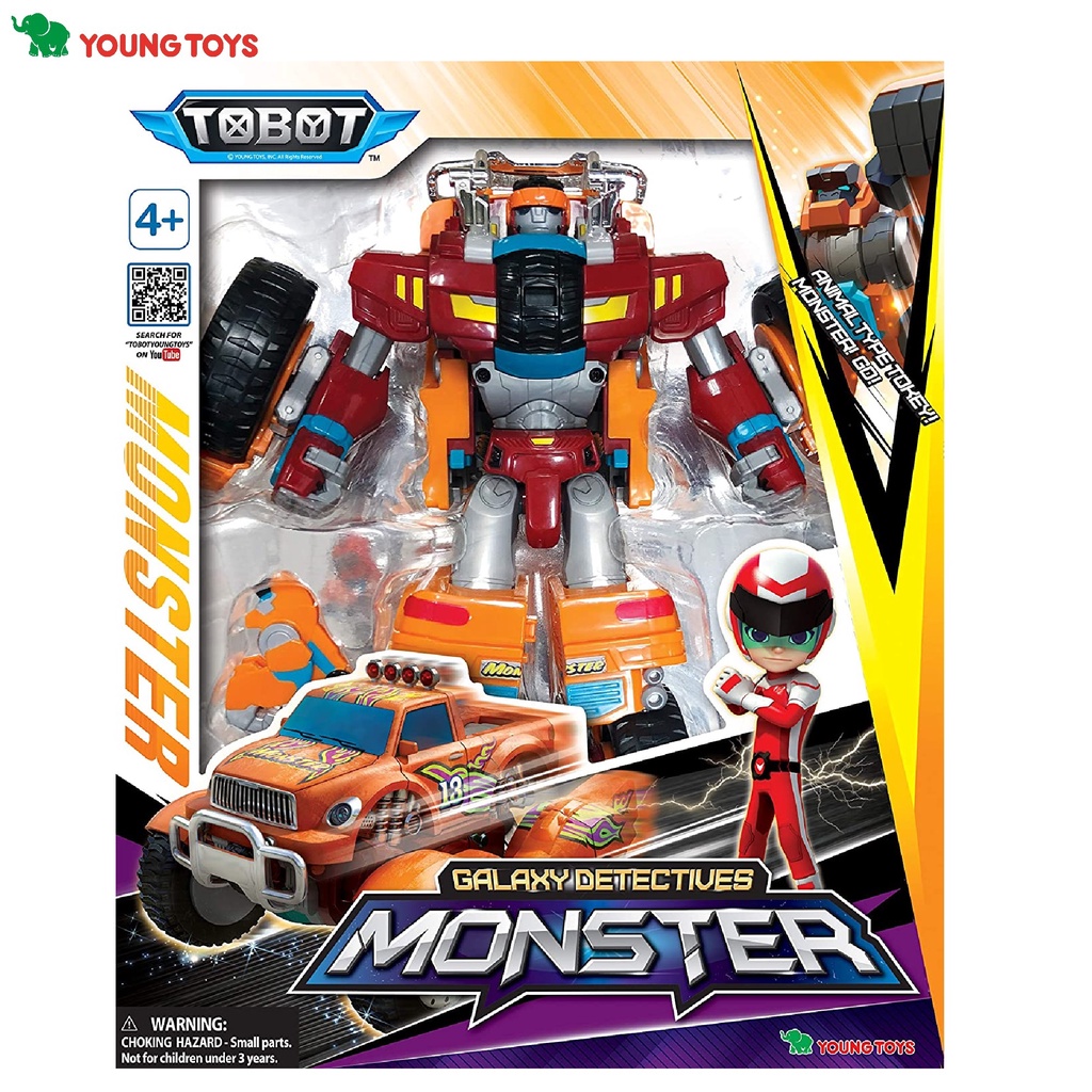 TOBOT Galaxy Detectives Monster Figure