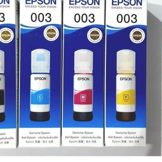 

֍ Tinta EPSON 003 Black L1110 L3100 L3101 L3110 L3150 L5190 - Hitam ✴