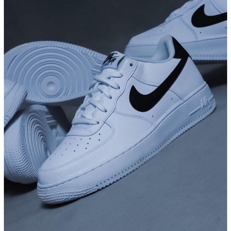 Sepatu Nike Air Force 1 Gs White Black