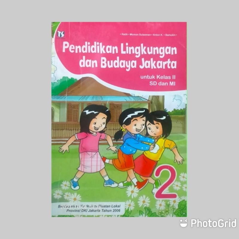 BUKU PENDIDIKAN LINGKUNGAN DAN BUDAYA JAKARTA
