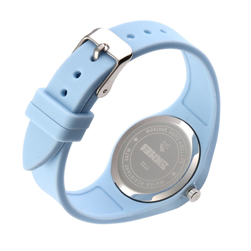 NEW ✪ • SKMEINDONESIA ™ • SKMEI 1722 ORIGINAL Jam Tangan Wanita Analog Tali Silicone Waterproof