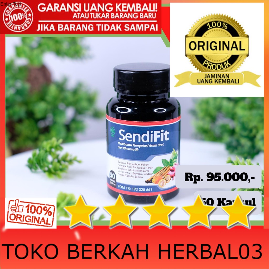 100% ASLI Obat Herbal Radang Sendi, Rheumatoid Arthritis - SendiFit Herbal 100% Original