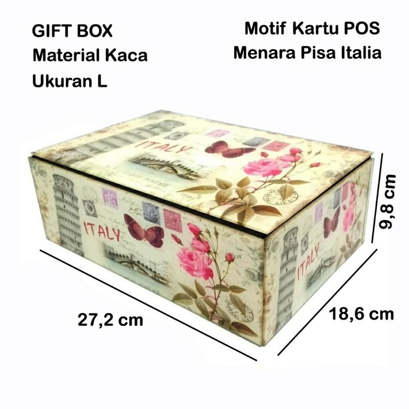 

Box acrylic vintage - Box acrylic Large / Box aklirik / Box unik / Box cantik