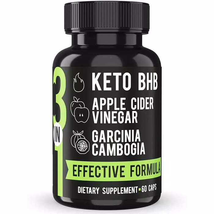 KETO BHB ASLI-Suplemen Diet-Obat Pelangsing Badan