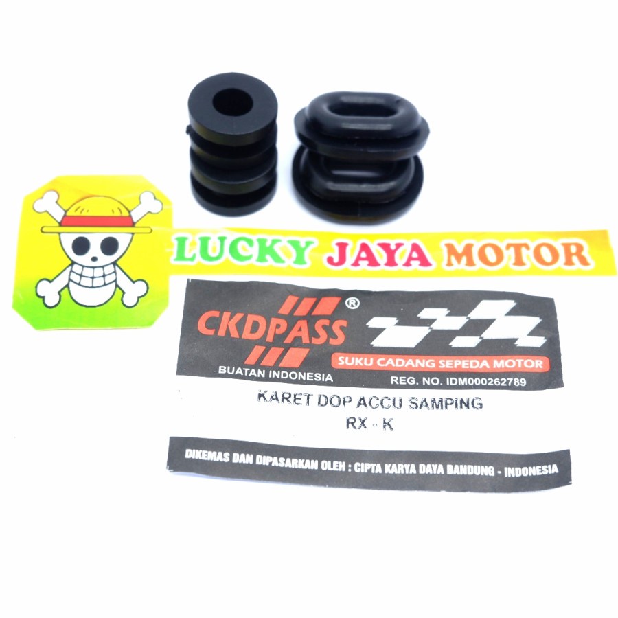 Karet body tutup dop aki Rx king Rxk rxking Box ckd pass 1set-1