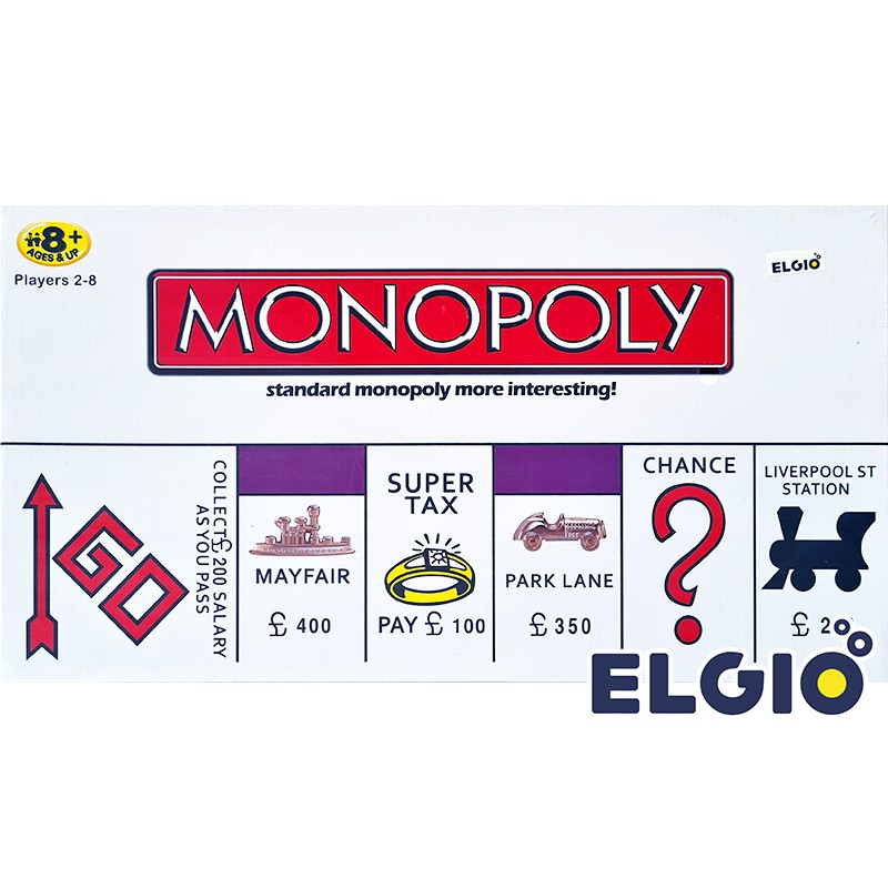 ELGIO - Monopoli Klasik Besar / Monopoly 55281