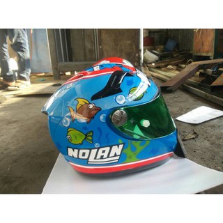  Helm  KYT vendeta Jasa airbrush  helm  repaint helm  