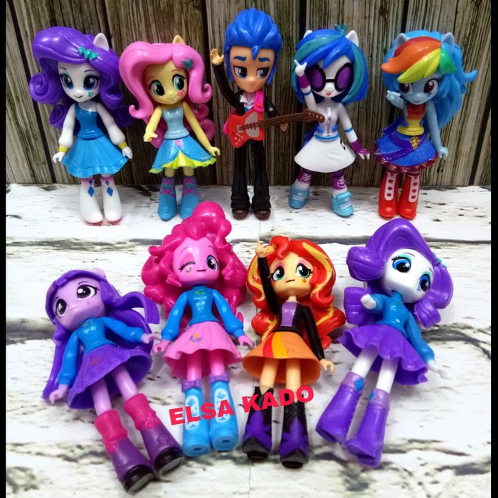 Mainan anak cewek boneka figure my little pony equestria girl