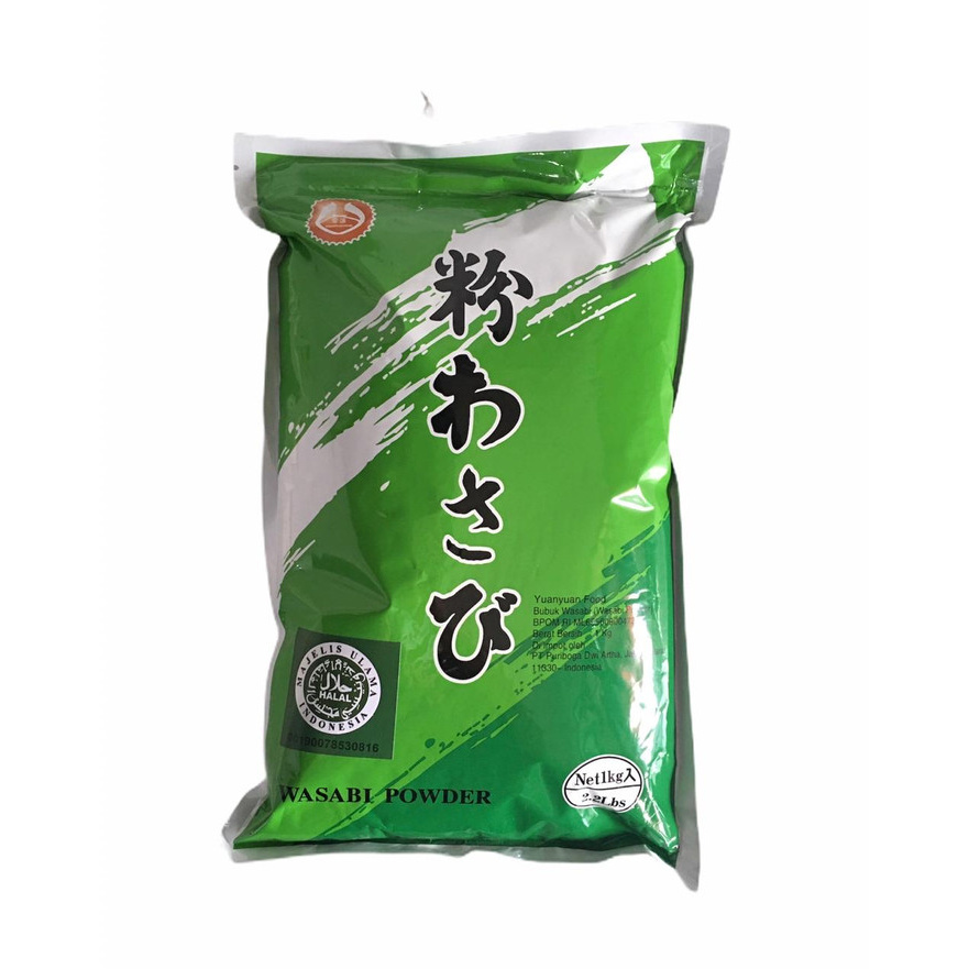 

Best Seller - Wasabi Bubuk Halal Mui / Wasabi Powder Halal Mui 1 Kg