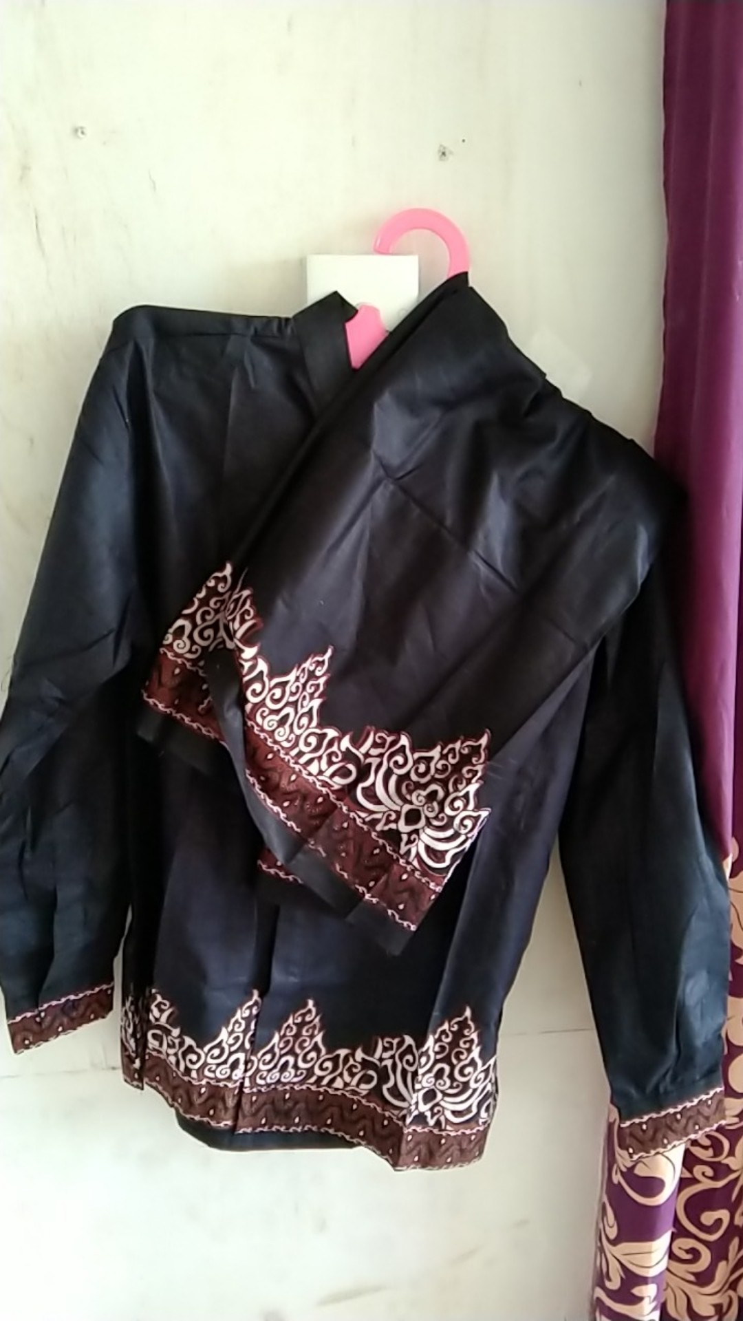 1set Setelan Sarung Kemeja Batik / Batik Solo / Batik Pekalongan Sarko / Sarkem Batik