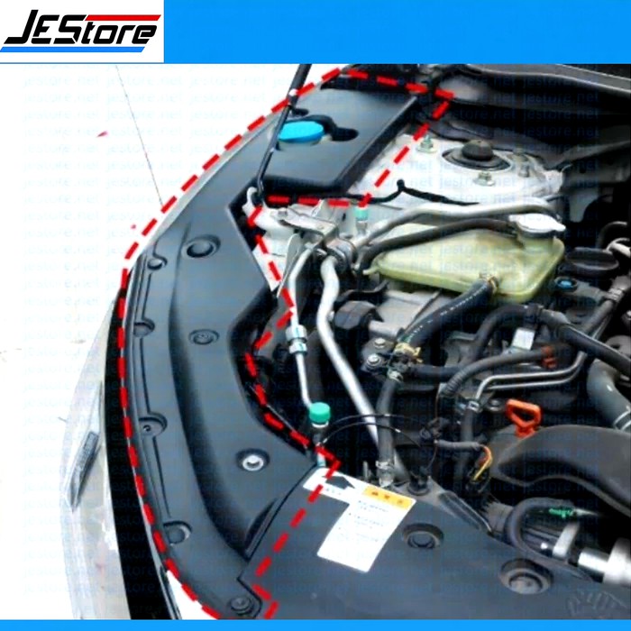 CIVIC TURBO SIDE ENGINE COVER SIDE ENGINE COVER MESIN HONDA CIVICTURBO