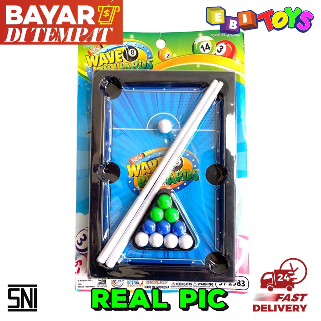 Mainan Biliar Mainan Billiard Bola Billiar Bola Sodok Mainan Snooker Mainan Anak Anak