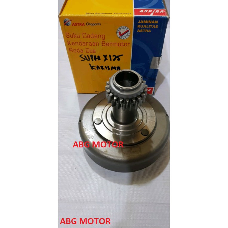 MANGKOK RUMAH KAMPAS GANDA OTOMATIS SPORKET SPROKET KOMPLIT KARISMA SUPRAX 125 ASPIRA-1
