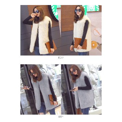 Unik Kode 816 Winter Fur Vest Jaket Musim Dingin Jaket Winter Jaket Spring Berkualitas