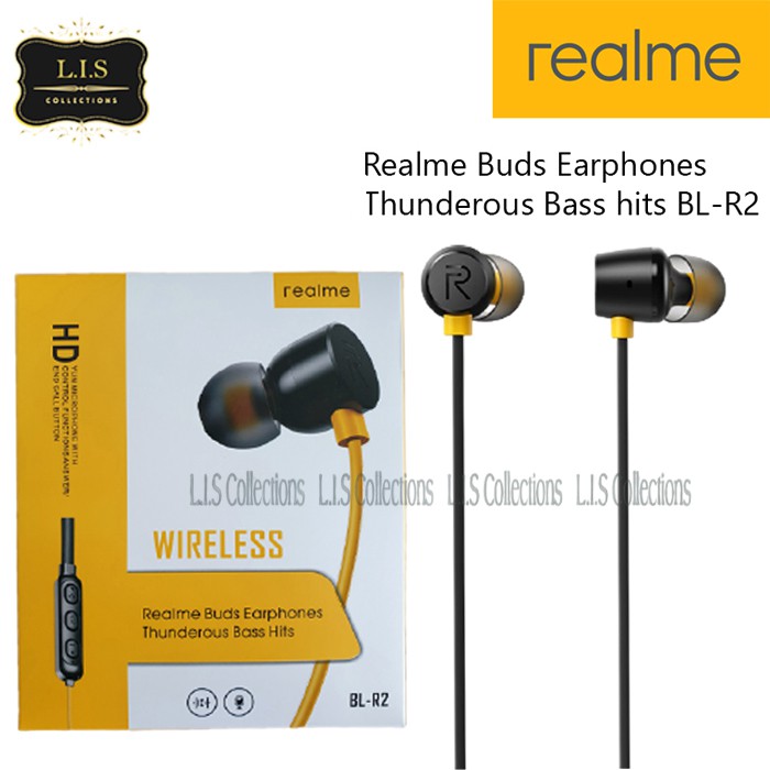 HANDSFREE HEADSET BLUETOOTH REALME BUDS BL-R2 MAGNETIC LEVEL U SPORT