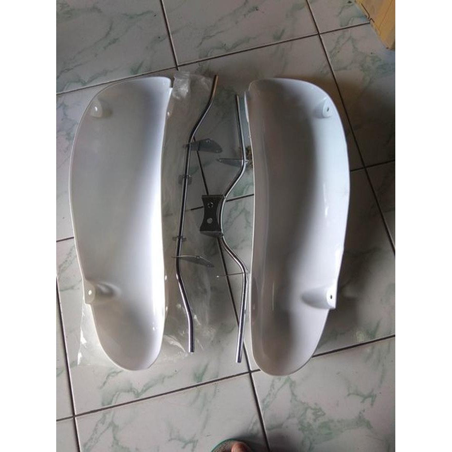 Promo sayap tebeng dek legshield yamaha l2g l2s yb l2sn l2super sparepart Diskon