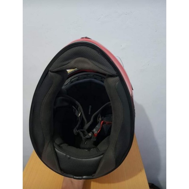 Helm KYT K2R Solid Merah size L