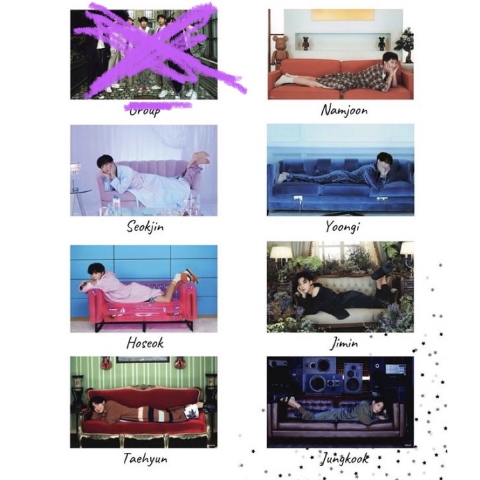 photocard bts be official