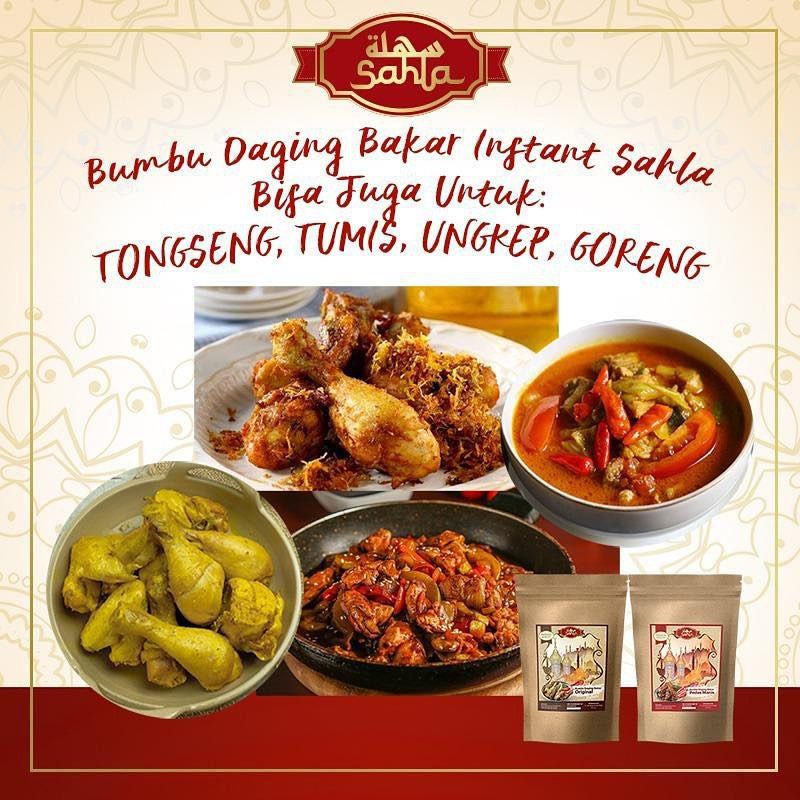 

BUMBU DAGING BAKAR INSTAN SAHLA