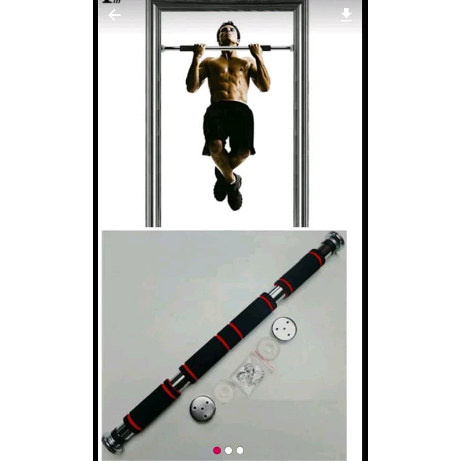 PULL UP DOOR GYM BAR ALAT FITNESS OLAHRAGA DI PINTU  RUMAH  