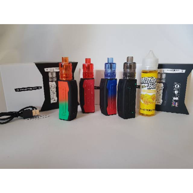 Paket Siap Ngebul Murah Meriah Mod Tesla Falcons Authentic Kit Rta One Free Liquid 60ml Vape Best Shopee Indonesia