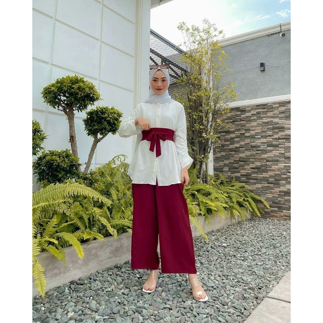 BAJU SETELAN WANITA TERBARU 2022 MODEL NADHIFA SET