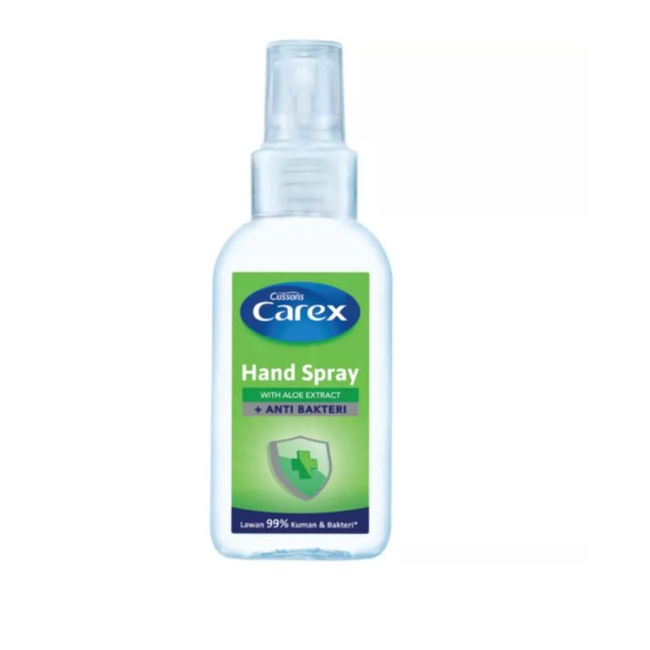 carex hand sanitizer spray&gel