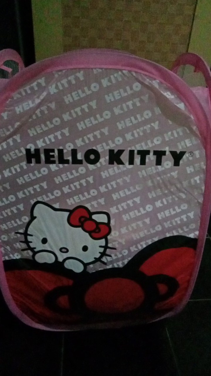 Murah Keranjang Baju Kotor Lipat Motif Karakter / Laundry Basket / Keranjang / Laundry Bag