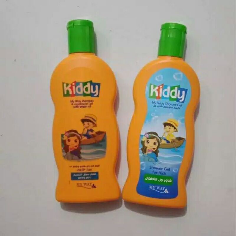 Kiddy shampoo &amp; conditioner MY WAY shampoo penumbuh rambut anak