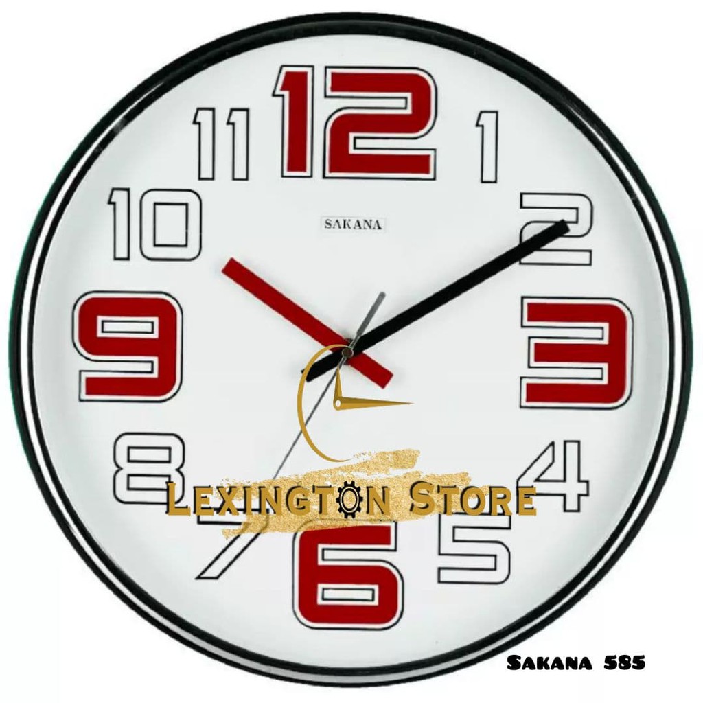 Jam Dinding Original Sakana 585 / Jam Dinding Sakana