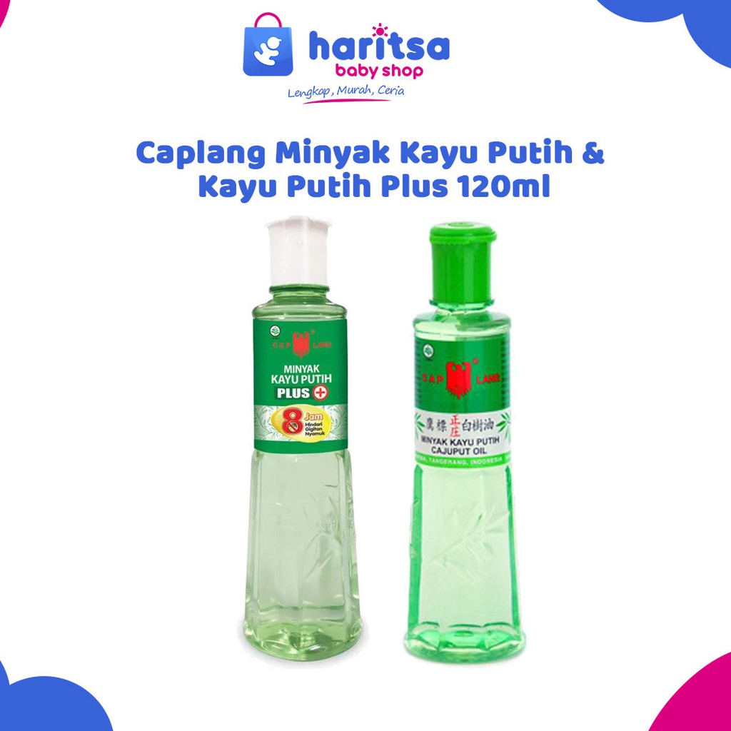 Caplang Minyak Kayu Putih &amp; Kayu Putih Plus 120ml