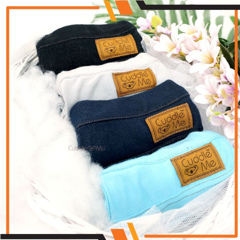 (BISA COD)  KNB Crawling Jegging Bayi Cuddle Me Celana Merangkak Jegging Jeans Bayi 2 in 1