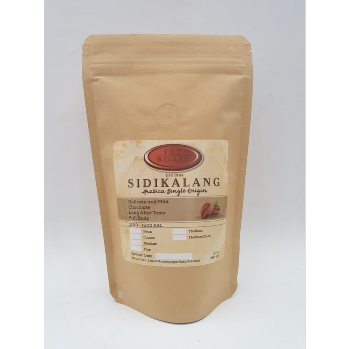 

DISKON - (BISA COD) KOPI ARABIKA SIDIKALANG 250 GRAM BIJI/BUBUK - BIJI, MEDIUM ROAST