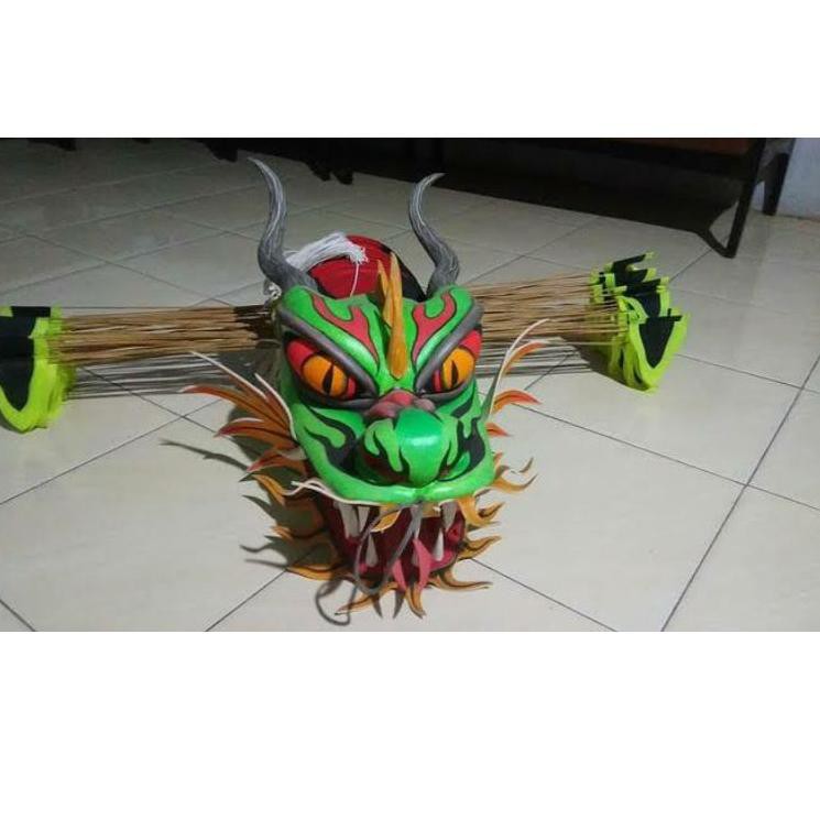 LB6 Layangan NAGA Murah Berkualitas Badan Naga full apus , framework & Full sampul 10pcs HG JZ GLM