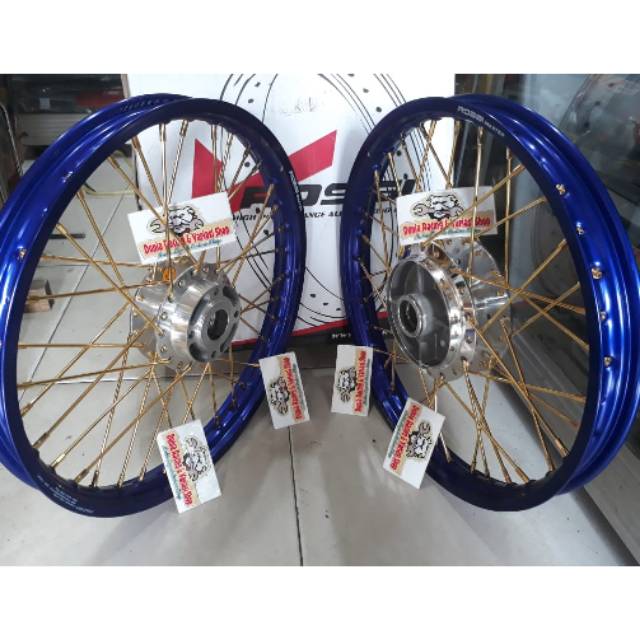 Paketan Velg Pelek Karisma Supra 125 Revo Absolute Blade Supra 125 dis Blade new Velg Rossi