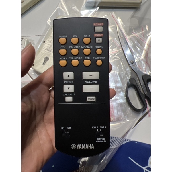 REMOTE REMOT AMPLIFIER YAMAHA RAV26 ORIGINAL ASLI