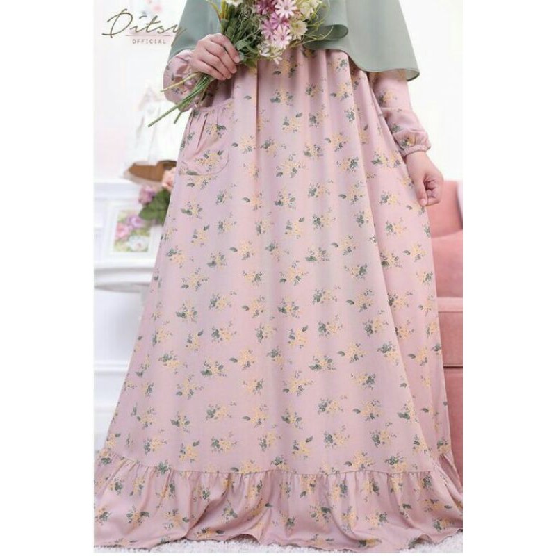 Ditsy Nualla Crepepink size S
