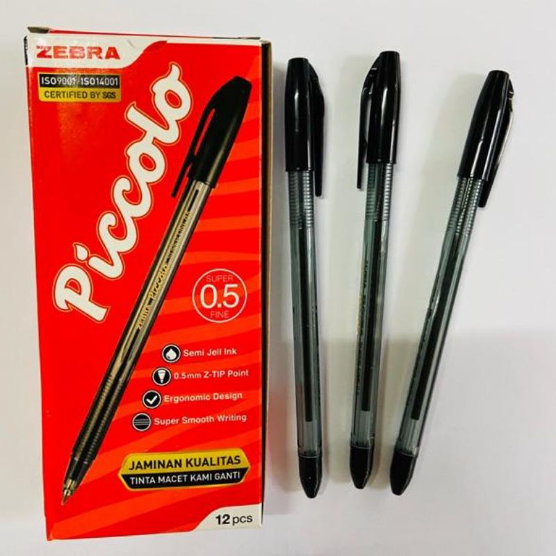 

Pen/Bolpoin/Ballpoint Zebra Piccolo O,5 mm Per 1 pak